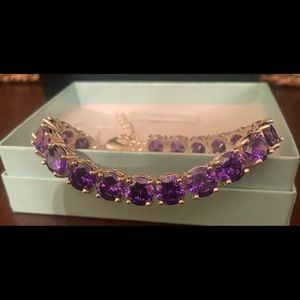 NWT park lane purple impression bracelet